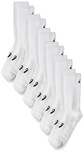 Asics - 6pack - Calcetines de Deporte - Real White