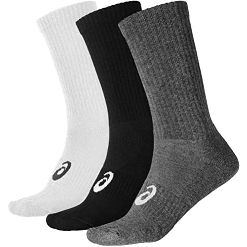 ASICS Crew Socks, Multicolor, M (39-42 EU) Unisex-Adult