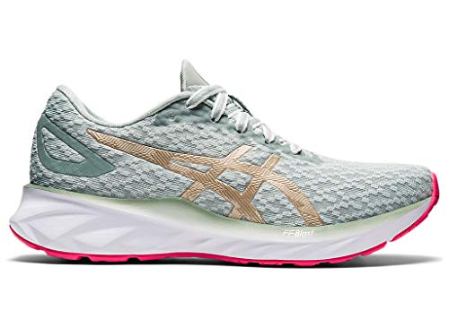 ASICS Dynablast Zapatillas de running para mujer, Liquen Rock/Champán, 41.5 EU