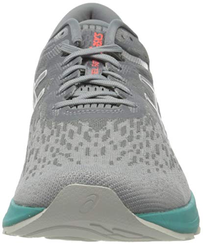 Asics Dynaflyte 4, Sneaker Mujer, Piedmont Grey/Pure Silver, 39 EU