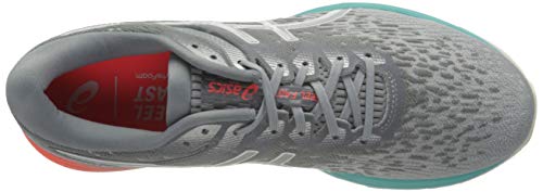 Asics Dynaflyte 4, Sneaker Mujer, Piedmont Grey/Pure Silver, 39 EU