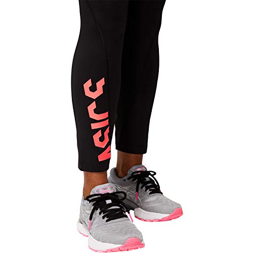 Asics Esnt 7/8 Tight Malla, Mujer, Performance Black/Diva Pink, XS