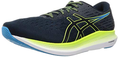 Asics Evoride 2, Road Running Shoe Hombre, French Blue/Hazard Green, 41.5 EU