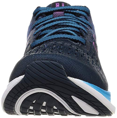 Asics Evoride 2, Road Running Shoe Mujer, French Blue/Digital Grape, 37.5 EU