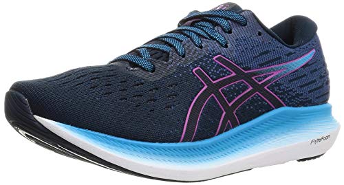 Asics Evoride 2, Road Running Shoe Mujer, French Blue/Digital Grape, 37.5 EU