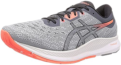 ASICS EvoRide, Zapatillas Deportivas Hombre, Sheet Rock/Flash Coral, 44.5 EU