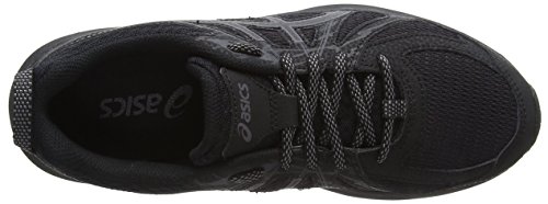 Asics Frequent Trail, Zapatillas de Running para Asfalto Mujer, Negro (Black/Carbon 001), 42.5 EU