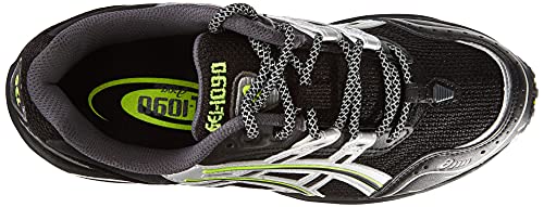 ASICS GEL-1090, Zapatillas Unisex Adulto, Black Pure Silver 1201a041 001, 44 EU