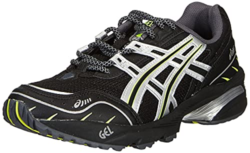 ASICS GEL-1090, Zapatillas Unisex Adulto, Black Pure Silver 1201a041 001, 44 EU