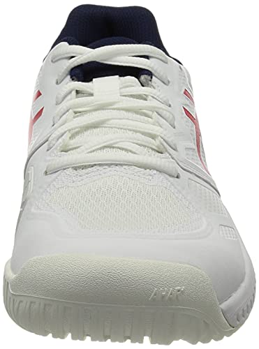 ASICS Gel-Challenger 13, Zapatos de Tenis Hombre, White Classic Red, 40 EU