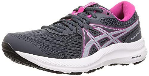 Asics Gel-Contend 7, Zapatillas para Correr Mujer, Carrier Grey/Piedmont Grey, 39.5 EU