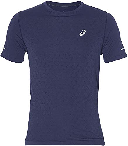 ASICS Gel-Cool SS tee 2011a314-401 Camiseta, Azul (Navy 2011a314/401), Medium para Hombre