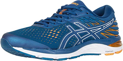 ASICS Gel-Cumulus 21 - Zapatillas de correr para hombre, Azul (blanco, azul (Mako Blue/White)), 44.5 EU