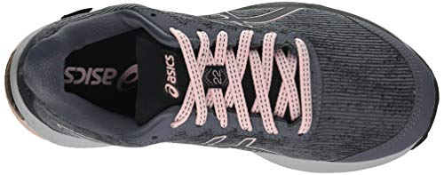 Asics Gel-Cumulus 22 G-TX, Road Running Shoe Mujer, Carrier Grey/Ginger Peach, 37.5 EU