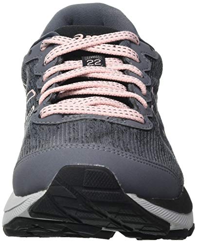 Asics Gel-Cumulus 22 G-TX, Road Running Shoe Mujer, Carrier Grey/Ginger Peach, 38 2/3 EU