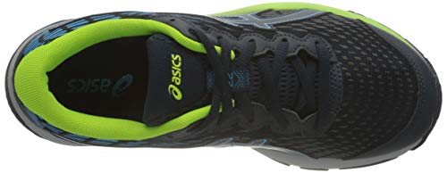 ASICS Gel-Cumulus 22 GS, Zapatillas para Correr, French Blue Hazard Green, 33 EU