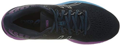 Asics Gel-Cumulus 22, Road Running Shoe Mujer, French Blue/Black, 37 EU