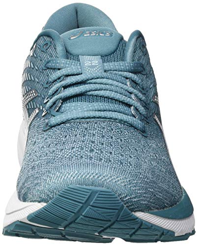 Asics Gel-Cumulus 22, Road Running Shoe Mujer, Smoke Blue/White, 37.5 EU