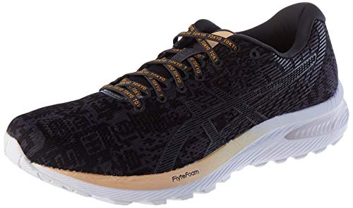 Asics Gel-Cumulus 22, Sneaker Hombre, Noir/Gris Foncã, 42 EU