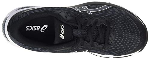 Asics Gel-Cumulus 22, Sneaker Unisex Adulto, Black/Carrier Grey, 32.5 EU