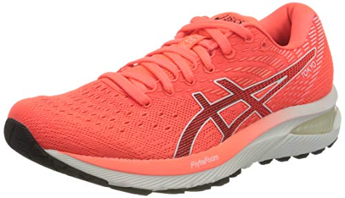 Asics Gel-Cumulus 22 Tokyo, Road Running Shoe Mujer, Sunrise Red/Black, 37 EU