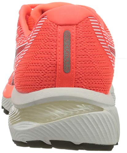 Asics Gel-Cumulus 22 Tokyo, Road Running Shoe Mujer, Sunrise Red/Black, 37.5 EU