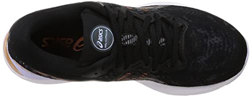 Asics Gel-Cumulus 23, Road Running Shoe Mujer, Black/Sun Peach, 37 EU