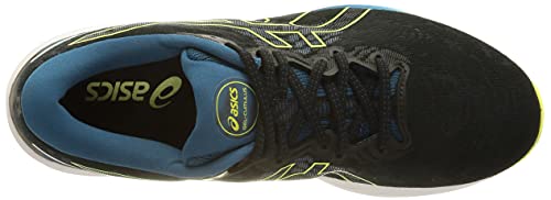 Asics Gel-Cumulus 23, Zapatillas para Correr Hombre, Black/Glow Yellow, 42.5 EU