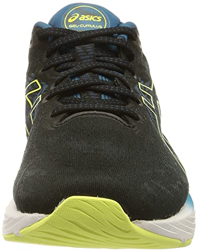 Asics Gel-Cumulus 23, Zapatillas para Correr Hombre, Black/Glow Yellow, 42.5 EU