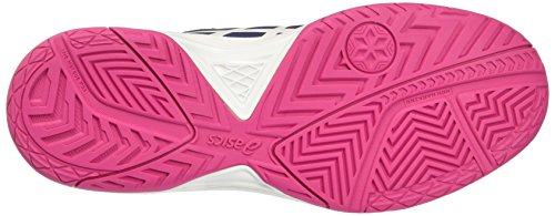 Asics Gel-Dedicate 5, Zapatillas de Deporte Mujer, Azul (Indigo Blue/White/Diva Pink), 39 EU