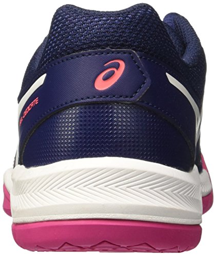 Asics Gel-Dedicate 5, Zapatillas de Deporte Mujer, Azul (Indigo Blue/White/Diva Pink), 40 EU