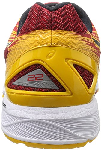 Asics Gel-Ds Trainer 22, Zapatillas de Entrenamiento Hombre, Rojo (Prime Red / Black / Gold Fusion), 41.5 EU