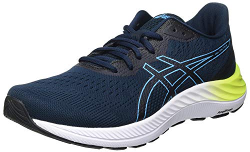 Asics Gel-Excite 8, Road Running Shoe Hombre, French Blue/Digital Aqua, 44.5 EU