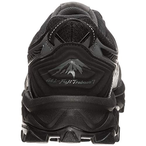 Asics Gel-Fujitrabuco 7 G-TX, Zapatillas de Entrenamiento Mujer, Multicolor (Black/Dark Grey 001), 38 EU