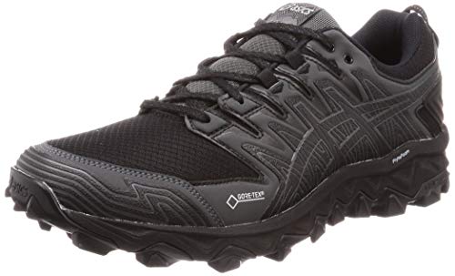 Asics Gel-Fujitrabuco 7 G-TX, Zapatillas de Running Hombre, Negro (Black/Dark Grey 001), 40.5 EU