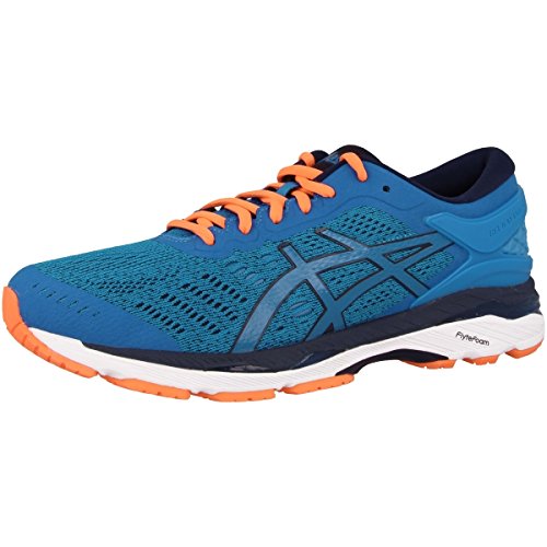 Asics Gel-Kayano 24, Zapatillas de Running Hombre, Azul (Directoire Blue/Peacoat/Hot Orange), 40 EU