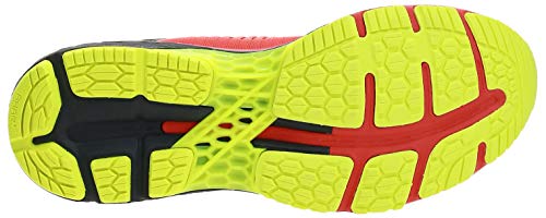 Asics Gel-Kayano 25, Zapatillas de Running Hombre, Rojo (Cherry Tomato/Safety Yellow 801), 40.5 EU