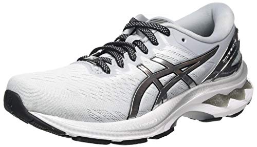 Asics Gel-Kayano 27 Platinum, Sneaker Mujer, Glacier Grey/Pure Silver, 38 EU