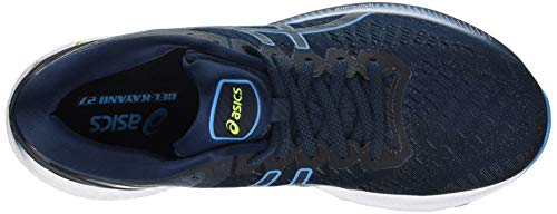 Asics Gel-Kayano 27, Road Running Shoe Hombre, Bleu Bleu Cyan, 41.5 EU