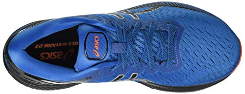 Asics Gel-Kayano 27, Road Running Shoe Hombre, Reborn Blue/Black, 42 EU