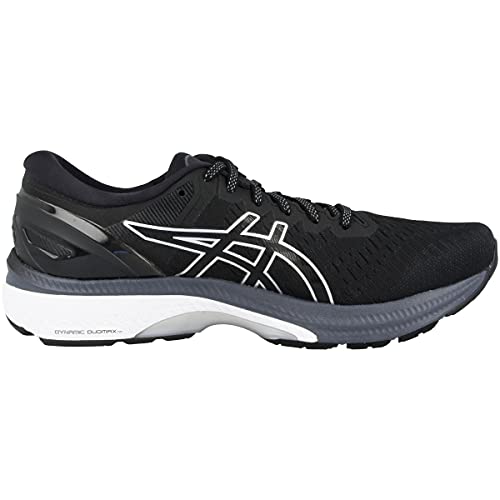 Asics Gel-Kayano 27, Sneaker Hombre, Black/Pure Silver, 40.5 EU