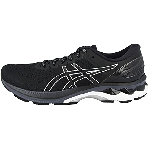 Asics Gel-Kayano 27, Sneaker Hombre, Black/Pure Silver, 40.5 EU