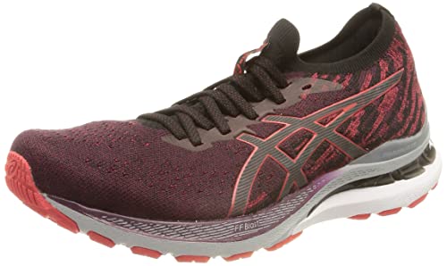 Asics Gel-Kayano 28 MK, Running Shoe Hombre, Deep Mars/Electric Red, 42.5 EU