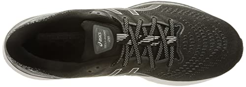 Asics Gel-Kayano 28, Running Shoe Hombre, Black/White, 49 EU