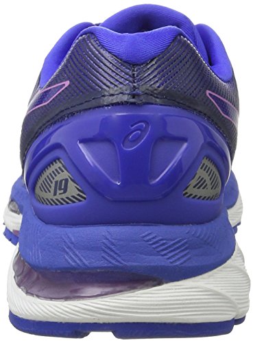 Asics Gel-Nimbus 19, Zapatillas de Running Mujer, Azul (Blue Purple/Violet/Airy Blue), 37.5 EU