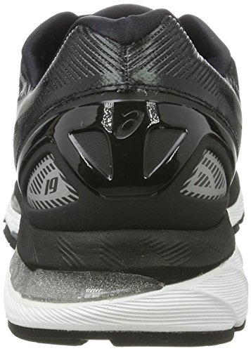 Asics Gel-Nimbus 19, Zapatillas de running Para Mujer, Negro (Black/Onyx/Silver), 37.5 EU