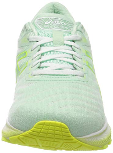 Asics Gel-Nimbus 22, Zapatilla de Correr Mujer, Vert Menthe Jaune Fluo, 37 EU