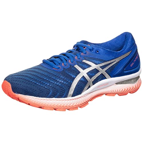 Asics Gel-Nimbus 22, Zapatillas de Correr Hombre, Azul ( Tuna Blue/Pure Silver), 42.5 EU