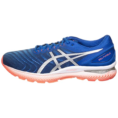 Asics Gel-Nimbus 22, Zapatillas de Correr Hombre, Azul ( Tuna Blue/Pure Silver), 42.5 EU