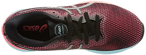 ASICS Gel-Nimbus 23 Lite-Show, Zapatillas de Running Mujer, Black Pure Silver, 37.5 EU